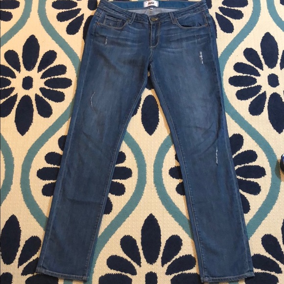 PAIGE skinny jeans! (Listed size 28 but fit 29/30) - Picture 4 of 7